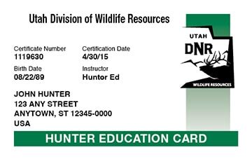 hunting license utah|utah hunting and fishing license.
